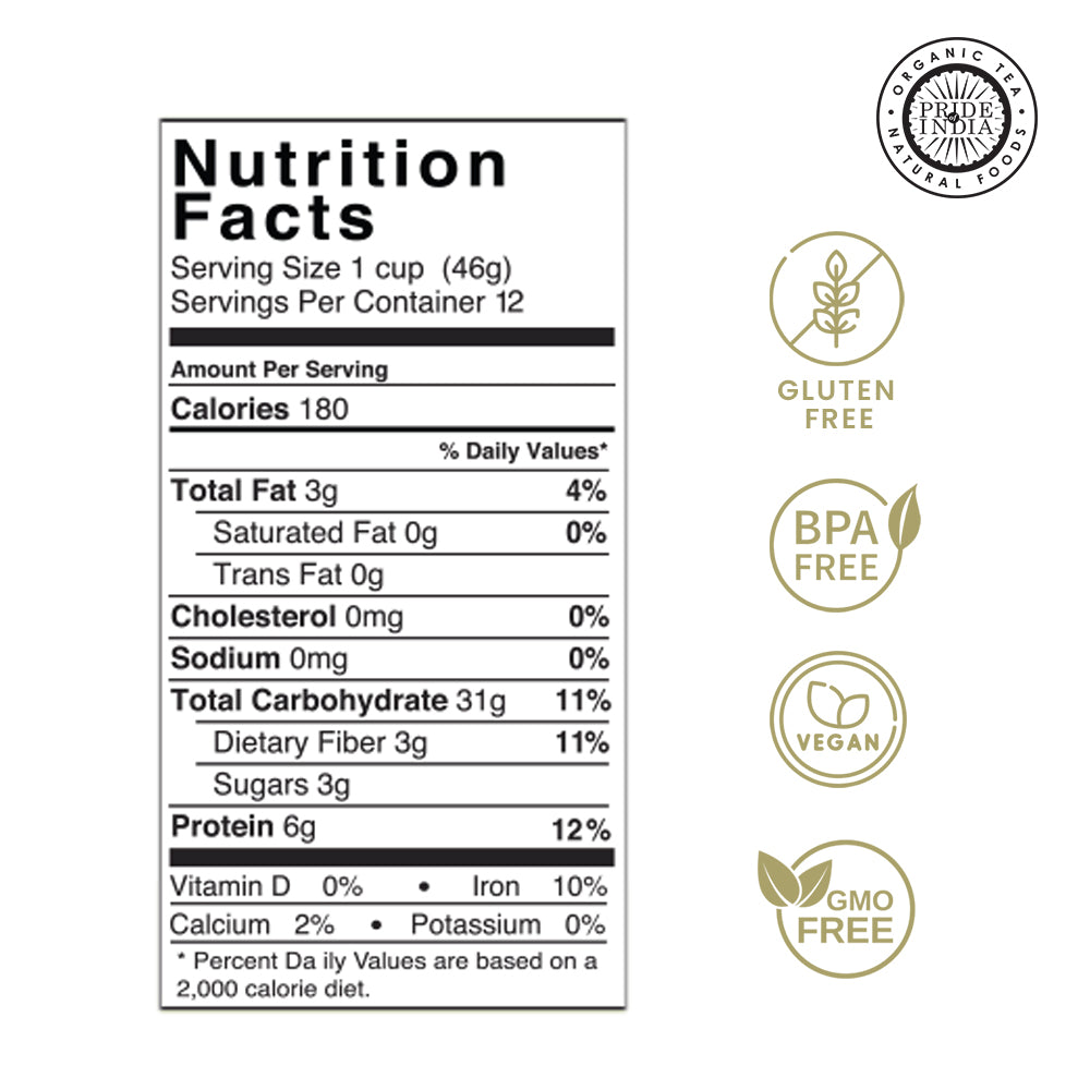 Three Color Quinoa - Protein Rich Whole Grain Jar